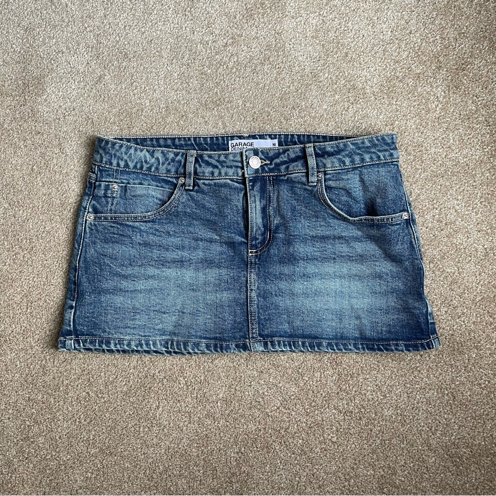 WORN ONCE GARAGE mini skort